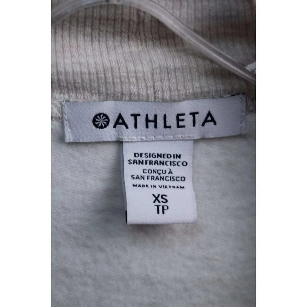 Athleta‎ Women's Gray Tie Front Long Sleeve Cardigan Size XS